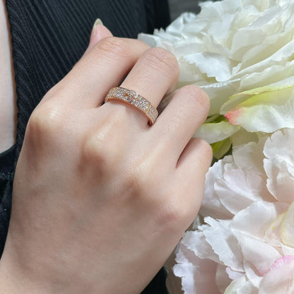 [⭐Hinora Jewelry]KELLY PINK GOLD DIAMOND RING