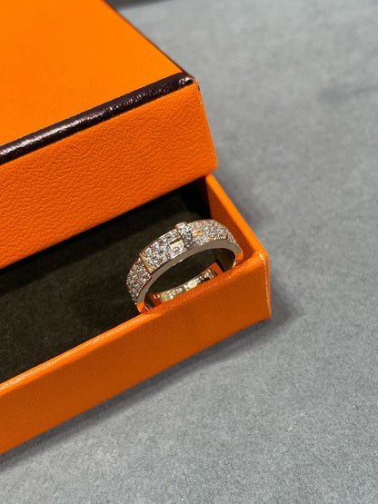[⭐Hinora Jewelry]KELLY PINK GOLD DIAMOND RING