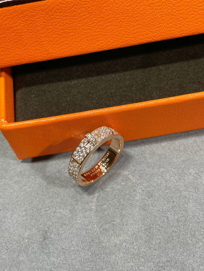 [⭐Hinora Jewelry]KELLY PINK GOLD DIAMOND RING