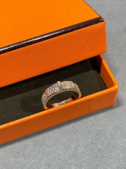 [⭐Hinora Jewelry]KELLY PINK GOLD DIAMOND RING
