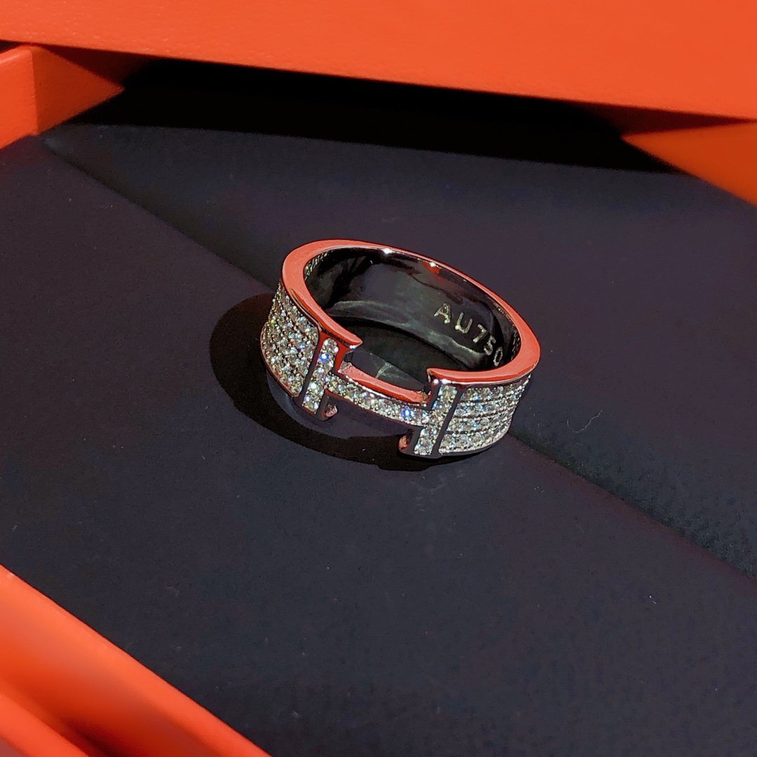 [⭐Hinora Jewelry]H RING FULL DIAMOND