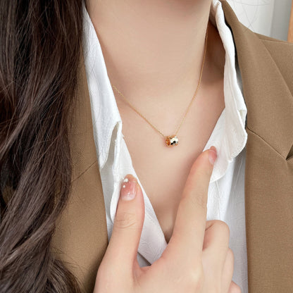 [⭐Hinora Jewelry]BEE MINI PEDANT DIAMOND NECKLACE