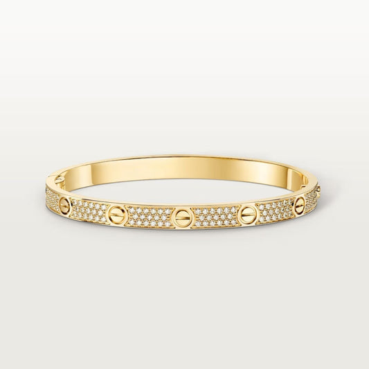 [⭐Hinora Jewelry]LOVE BRACELET 4.8MM DIAMOND-PAVED