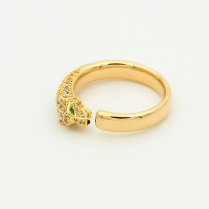 [⭐Hinora Jewelry]PANTHERE RING DIAMOND 7.3MM