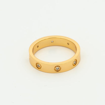 [⭐Hinora Jewelry]LOVE RING 3.6MM 8 DIAMONDS