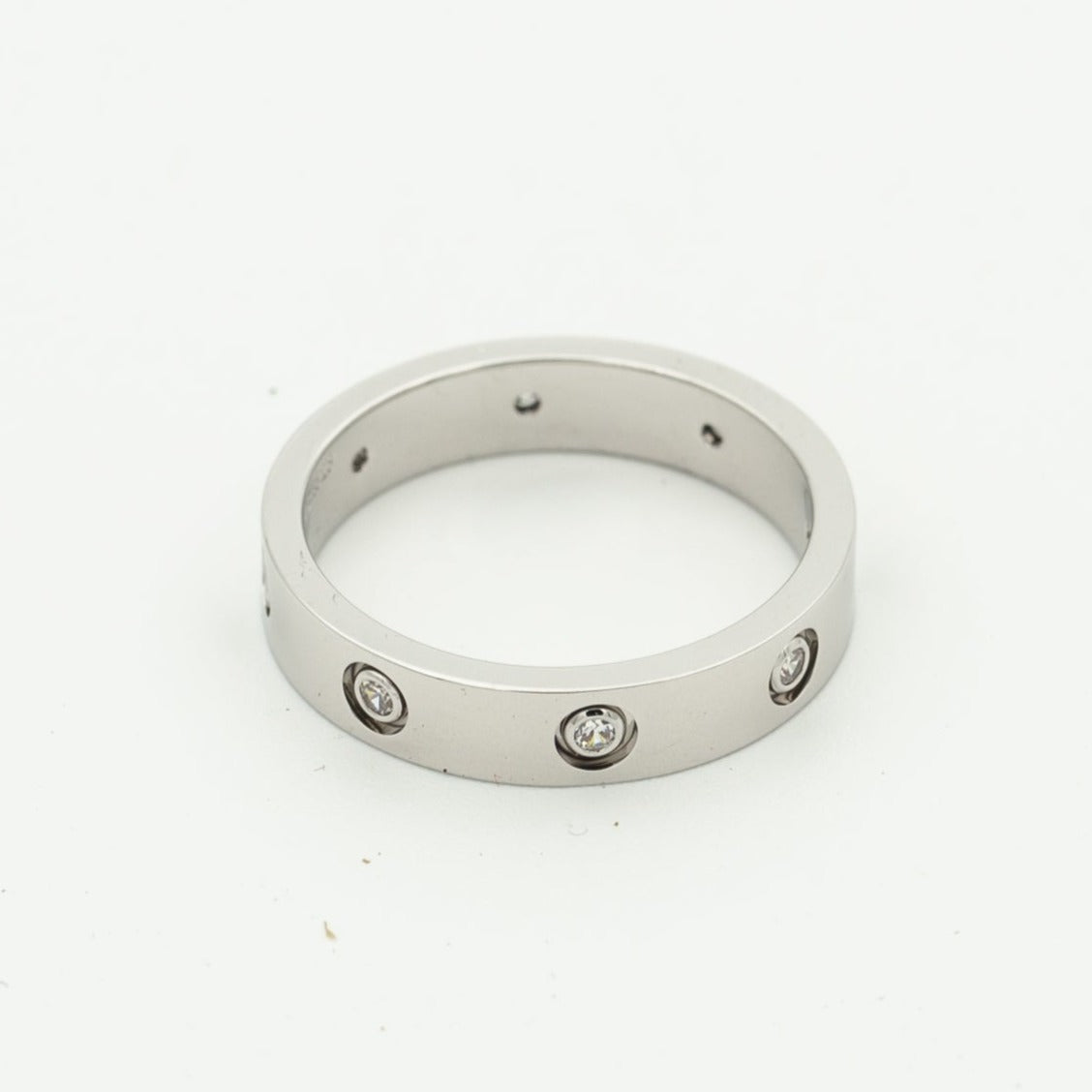 [⭐Hinora Jewelry]LOVE RING 3.6MM 8 DIAMONDS