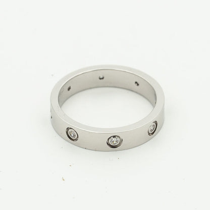 [⭐Hinora Jewelry]LOVE RING 3.6MM 8 DIAMONDS