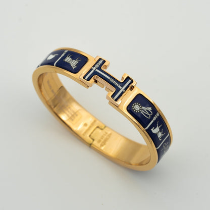 [⭐Hinora Jewelry]H BRACELET BLUE CERAMIC