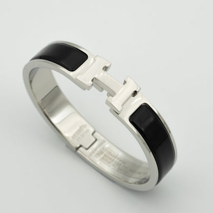 [⭐Hinora Jewelry]H BLACK BRACELET