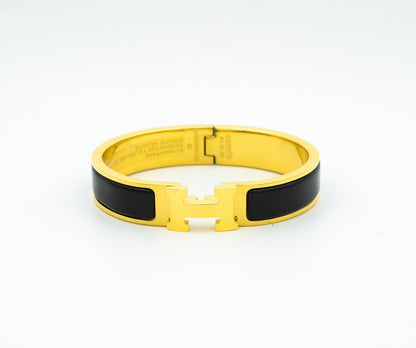 [⭐Hinora Jewelry]H BLACK BRACELET
