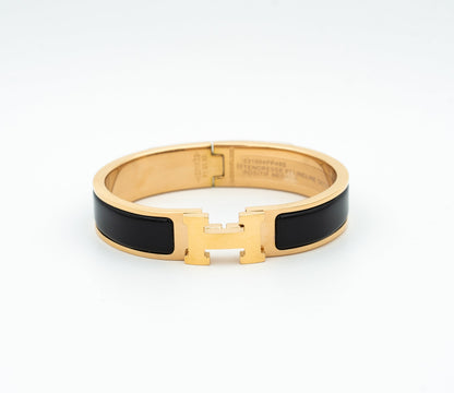 [⭐Hinora Jewelry]H BLACK BRACELET