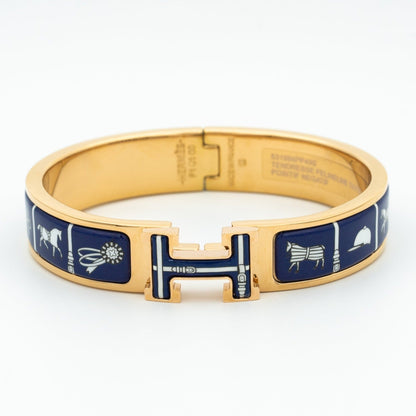 [⭐Hinora Jewelry]H BRACELET BLUE CERAMIC