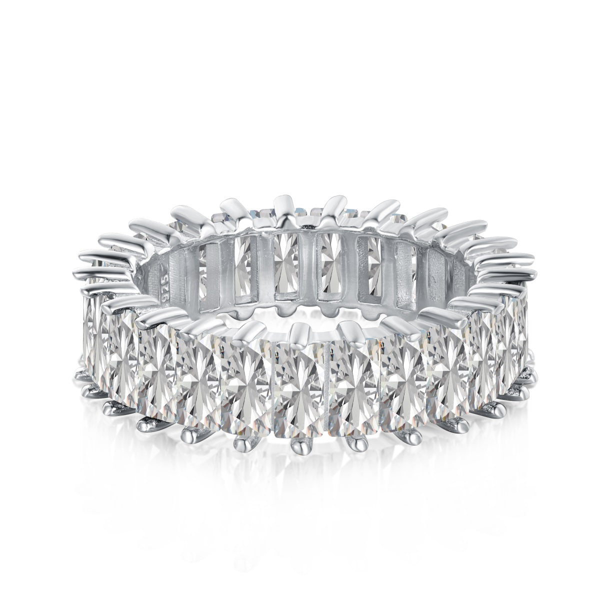 [Hinora Jewelry]Unique Colorful Radiant Cut RIng