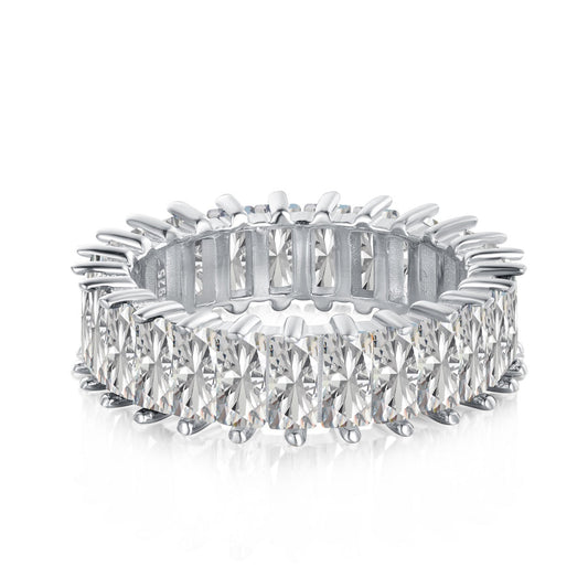 [Hinora Jewelry]Unique Colorful Radiant Cut RIng