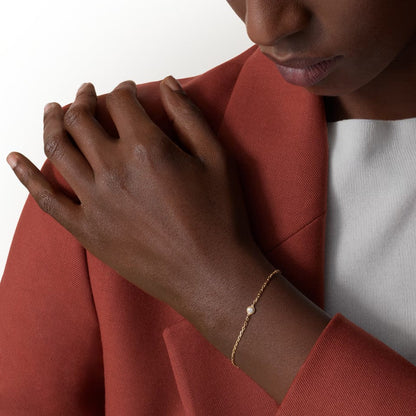 [⭐Hinora Jewelry]DAMOUR BRACELET 1 DIAMOND