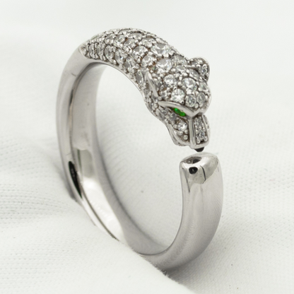 [⭐Hinora Jewelry]PANTHERE RING DIAMOND 7.3MM