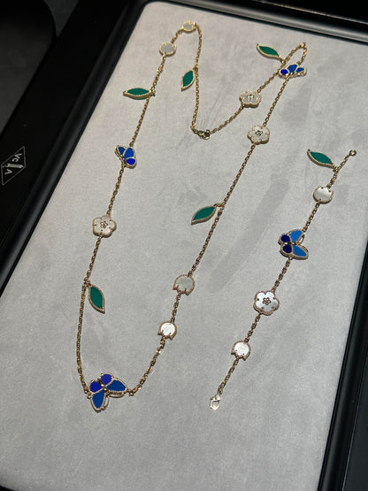 [⭐Hinora Jewelry] 26 NEW CLOVER 15 MOTIFS LUCKY NECKLACE