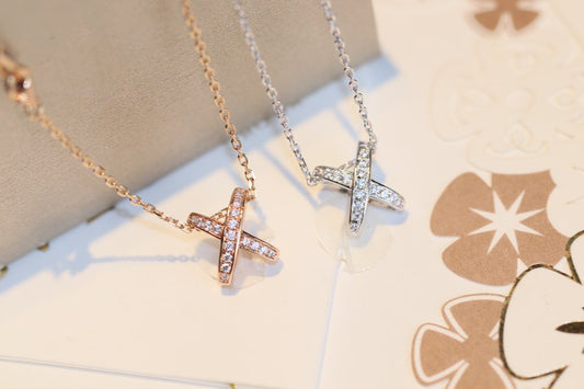 [⭐Hinora Jewelry]JEUX DE DIAMOND NECKLACE