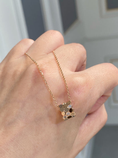 [⭐Hinora Jewelry]BEE LOVE DIAMOND NECKLACE
