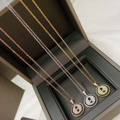 [⭐Hinora Jewelry]Demo MOVER PM PAVED NECKLACE