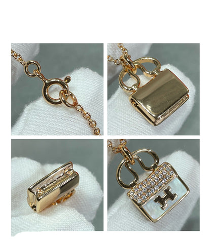 [⭐Hinora Jewelry]H CIRCE MOISSANITE PENDANT NECKLACE GOLD