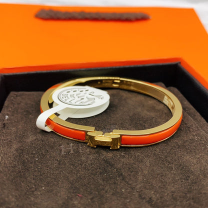 [⭐Hinora Jewelry]CLASSIC HM CLIC RED 8MM ENAMEL BRACELET