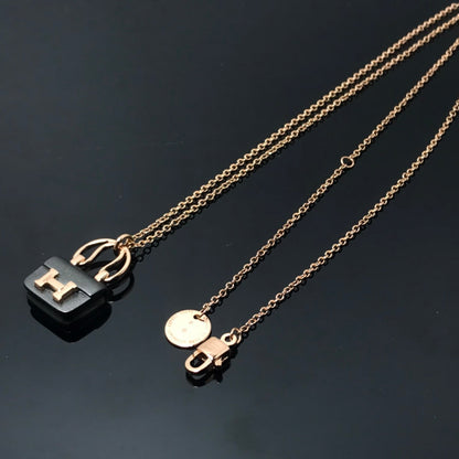 [⭐Hinora Jewelry]WOMEN'S HM AMULETTES CONSTANCE PENDANT NECKLACE