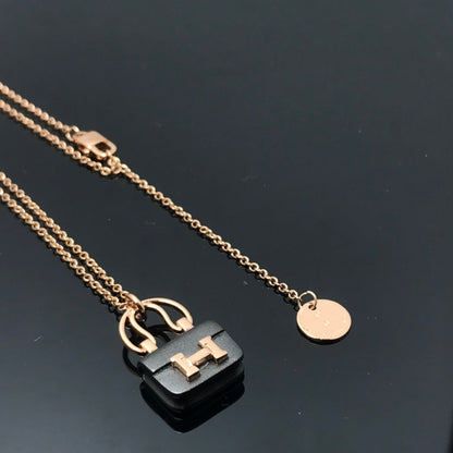 [⭐Hinora Jewelry]WOMEN'S HM AMULETTES CONSTANCE PENDANT NECKLACE