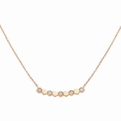 [⭐Hinora Jewelry]BEE MY LOVE DIAMOND NECKLACE
