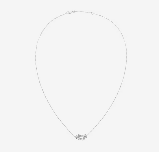 [⭐Hinora Jewelry]FORCE 10 DIAMOND SILVER NECKLACE MINI MODEL