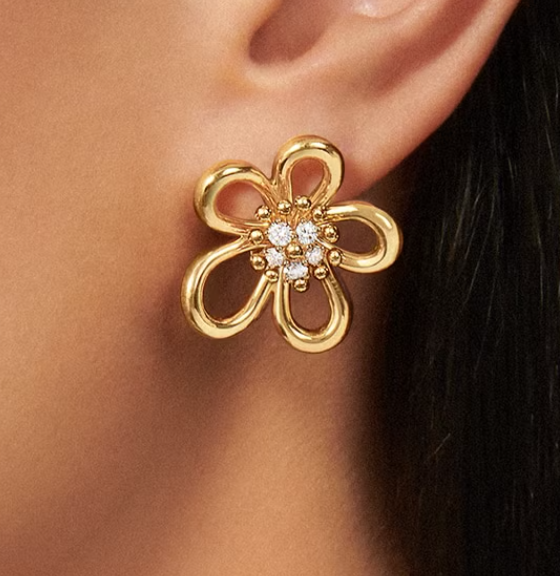 [⭐Hinora Jewelry]FLOWERLACE EARRINGS