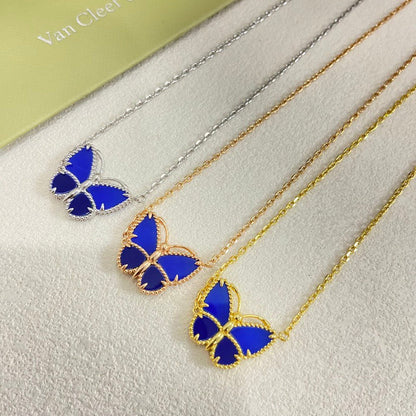 [⭐Hinora Jewelry]  2026 NEW LUCKY BUTTERFLY 1 MOTIFS NECKLACE