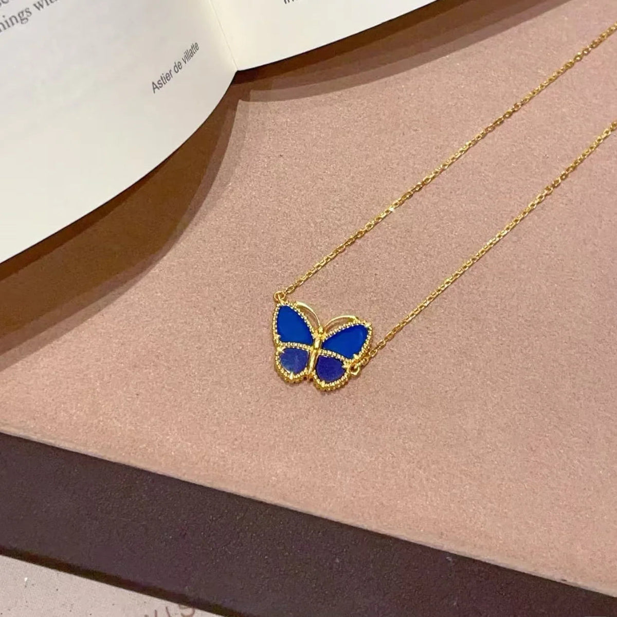 [⭐Hinora Jewelry]  2026 NEW LUCKY BUTTERFLY 1 MOTIFS NECKLACE