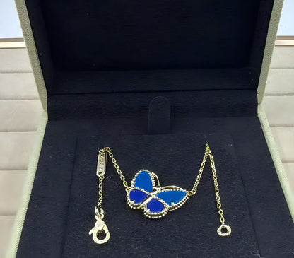 [⭐Hinora Jewelry]  2026 NEW LUCKY BUTTERFLY 1 MOTIFS NECKLACE