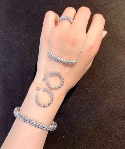 [⭐Hinora Jewelry]CLASH SILVER BRACELET