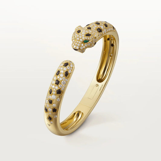 [⭐Hinora Jewelry]PANTHERE BIG BRACELET DIAMONDS