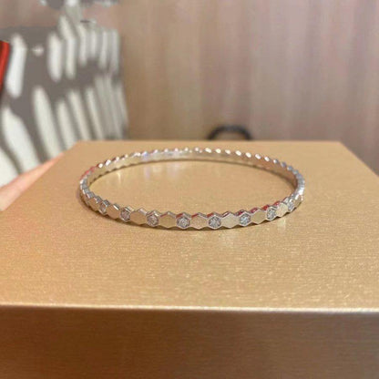[⭐Hinora Jewelry]BEE LOVE SILVER DIAMOND BRACELET