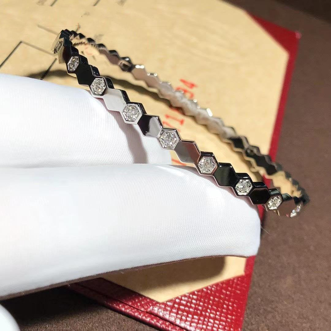 [⭐Hinora Jewelry]BEE LOVE SILVER DIAMOND BRACELET