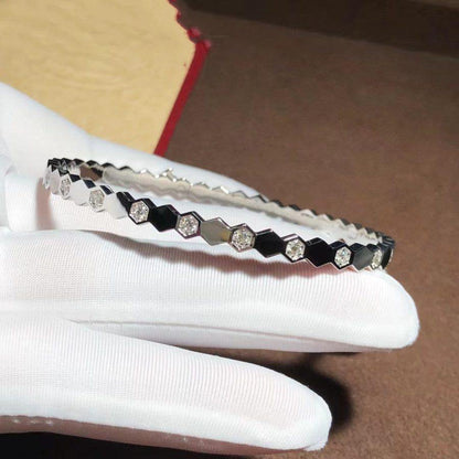 [⭐Hinora Jewelry]BEE LOVE SILVER DIAMOND BRACELET
