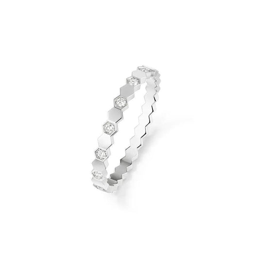 [⭐Hinora Jewelry]BEE LOVE RING SILVER DIAMOND