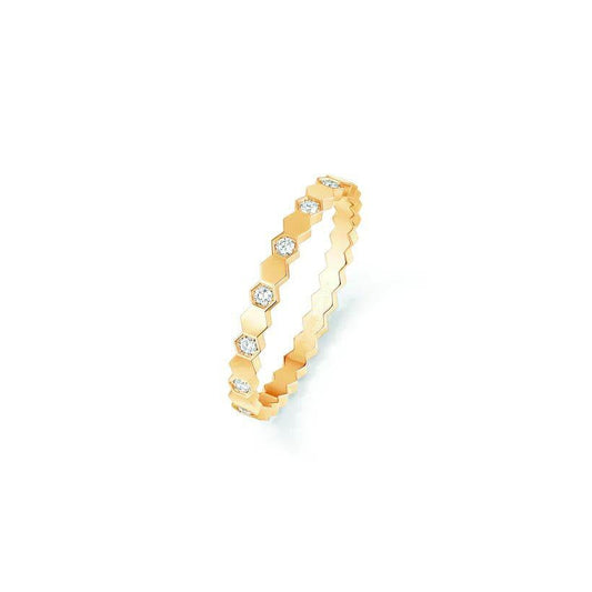 [⭐Hinora Jewelry]BEE LOVE RING GOLD DIAMOND