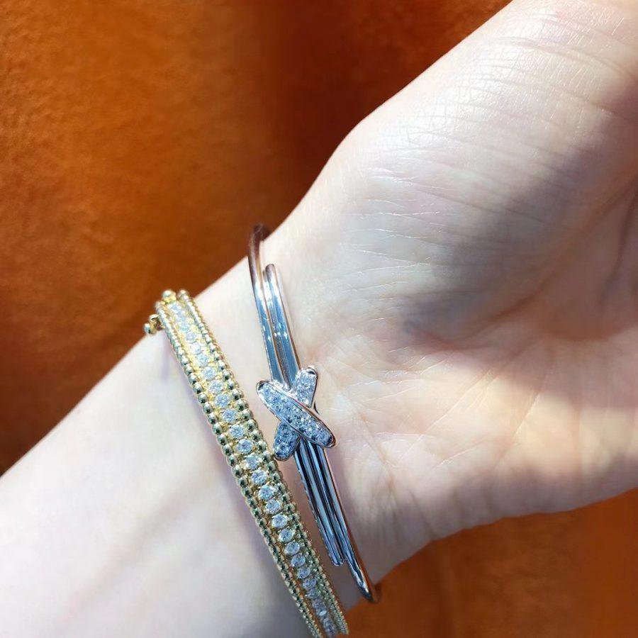 [⭐Hinora Jewelry]JEUX DE BRACELET SILVER DIAMONDS