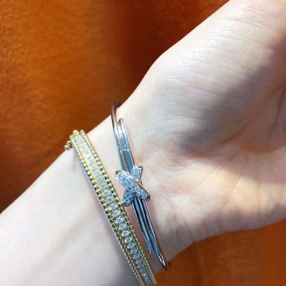 [⭐Hinora Jewelry]JEUX DE BRACELET SILVER DIAMONDS