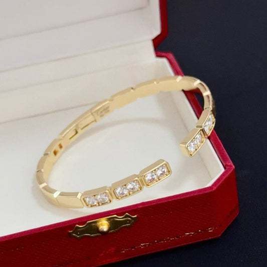 [⭐Hinora Jewelry jewelrys]LOVE DIAMOND OPEN  BRACELET