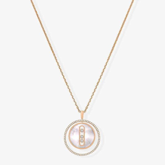 [⭐Hinora Jewelry]Demo MOVE MM NACRE BLANCHE DIAMOND NECKLACE