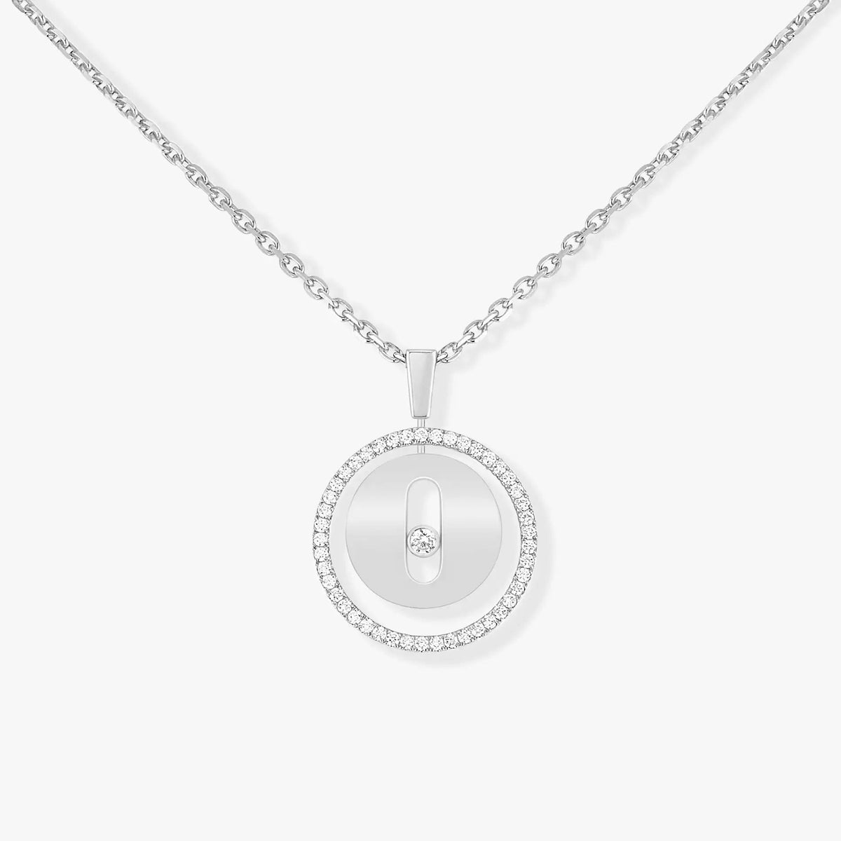 [⭐Hinora Jewelry]Demo MOVE PM NECKLACE SILVER DIAMOND
