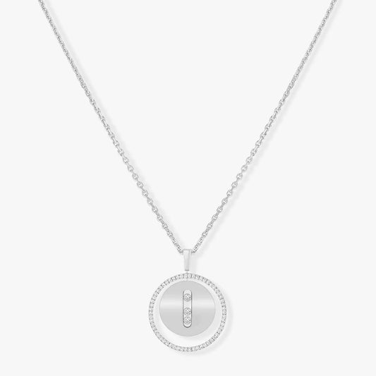 [⭐Hinora Jewelry]Demo MOVE MM SILVER DIAMOND NECKLACE