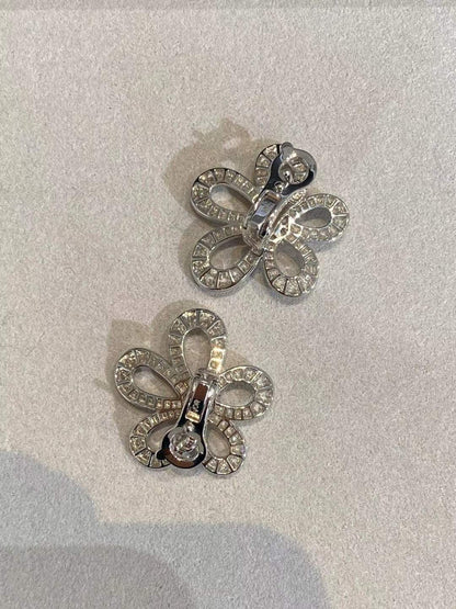 [⭐Hinora Jewelry]FLOWERLACE EARRINGS FULL DIAMONDS