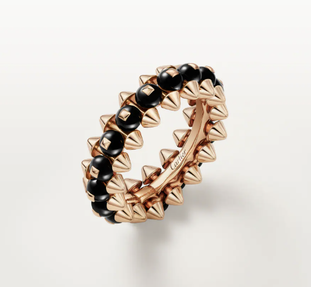 [⭐Hinora Jewelry]CLASH ELEGANT ROSE GOLD RING FEATURING NATURAL AGATE