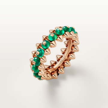 [⭐Hinora Jewelry]CLASH ELEGANT ROSE GOLD RING FEATURING NATURAL AGATE